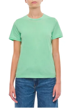 Cotton Citizen Mujer, Camisetas, Verde, Talla: S