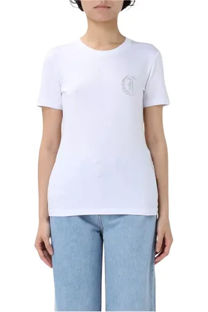 Roberto Cavalli Mujer, Camisetas, Blanco, Talla: L