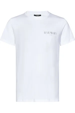 Balmain Hombre, Camisetas, Blanco, Talla: XL