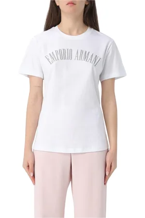 Emporio Armani Mujer, Camisetas, Blanco, Talla: S