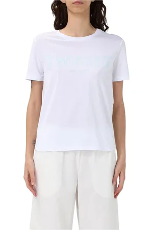 Twin-Set Mujer, Camisetas, Blanco, Talla: XS