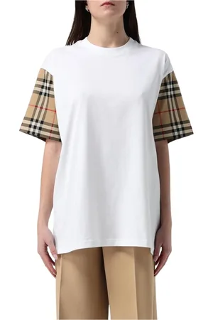 Burberry Mujer, Camisetas, Blanco, Talla: XS