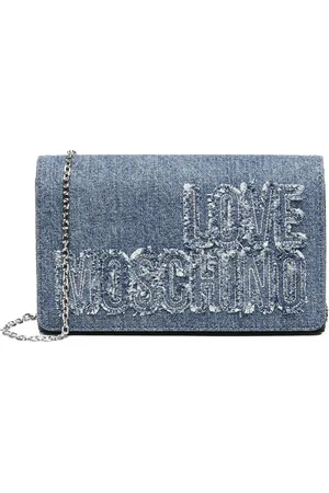 Moschino Mujer, Bolsos, Azul, Talla: ONE Size