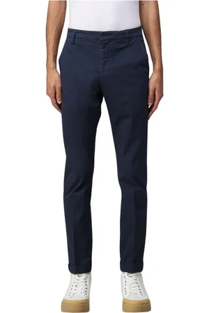 Dondup Hombre, Pantalones, Azul, Talla: W40