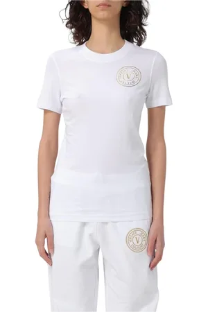 VERSACE Mujer, Camisetas, Blanco, Talla: M