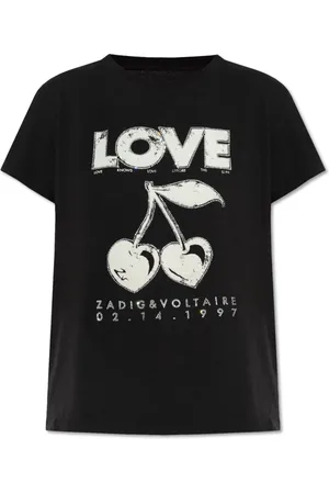 Zadig & Voltaire Mujer, Camisetas, Negro, Talla: L