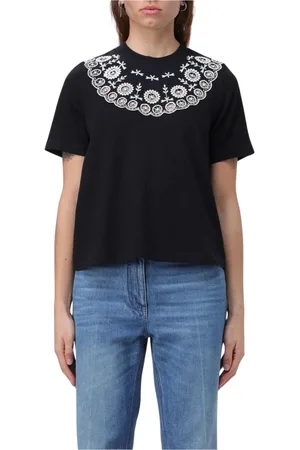 SEA Mujer, Camisetas, Negro, Talla: S