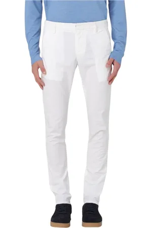 Dondup Hombre, Pantalones, Blanco, Talla: W32