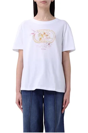 Twin-Set Mujer, Camisetas, Blanco, Talla: M