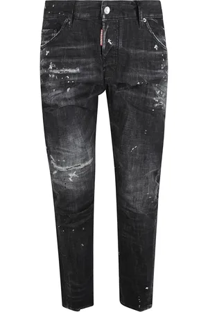 Dsquared2 Hombre, Vaqueros, Negro, Talla: M