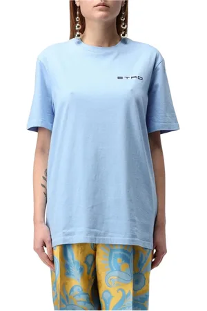 Etro Mujer, Camisetas, Azul, Talla: XS