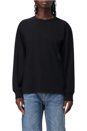 Alexander Wang Mujer, Camisetas, Negro, Talla: L