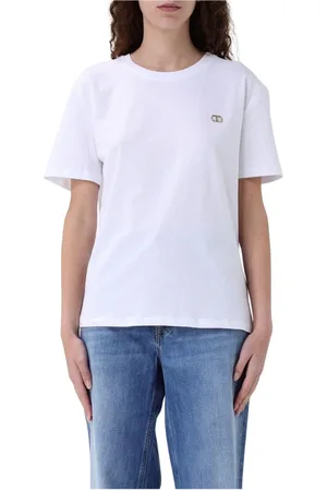 Twin-Set Mujer, Camisetas, Blanco, Talla: M
