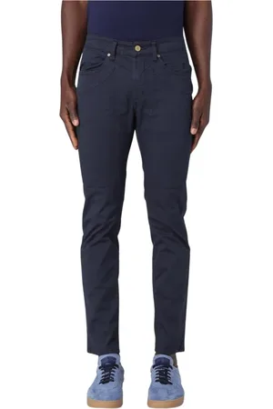 Jeckerson Hombre, Pantalones, Azul, Talla: W34