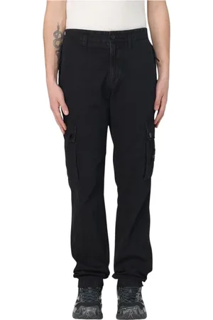 Stone Island Hombre, Pantalones, Negro, Talla: W31