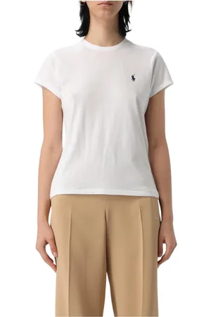 Ralph Lauren Mujer, Camisetas, Blanco, Talla: L