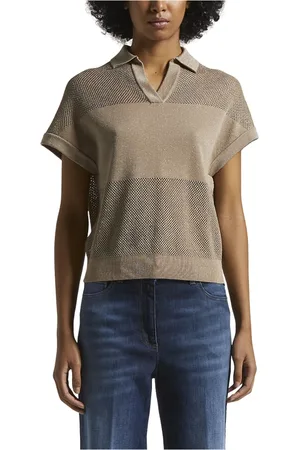 PESERICO SIGN Mujer, Jerseys, Marrón, Talla: XL