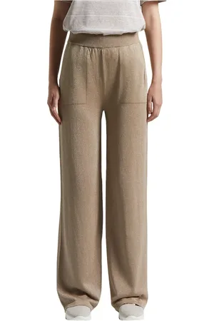 PESERICO SIGN Mujer, Pantalones, Marrón, Talla: M