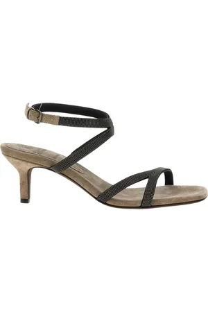 Brunello Cucinelli Mujer, Zapatos, Gris, Talla: 38 EU