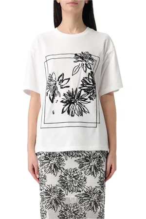 Twin-Set Mujer, Camisetas, Blanco, Talla: XS