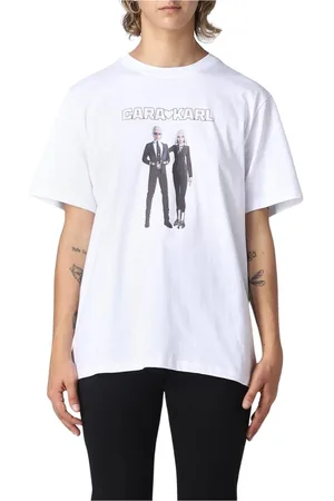 Karl Lagerfeld Mujer, Camisetas, Blanco, Talla: XS