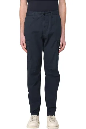 Stone Island Hombre, Pantalones, Azul, Talla: W32