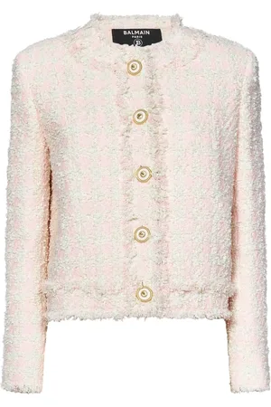 Balmain Mujer, Chaquetas, Rosa, Talla: S