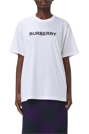Burberry Mujer, Camisetas, Blanco, Talla: M