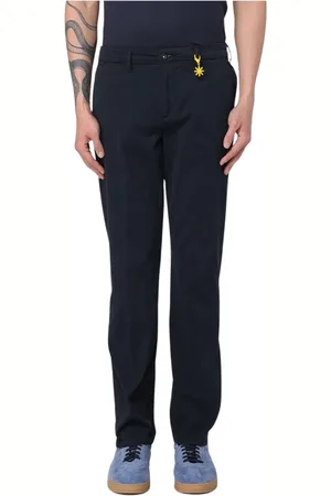 Manuel Ritz Hombre, Pantalones, Azul, Talla: S
