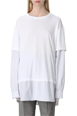 Maison Margiela Mujer, Camisetas, Blanco, Talla: S