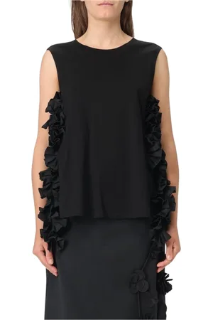 MEIMEIJ Mujer, Camisetas, Negro, Talla: 2XS