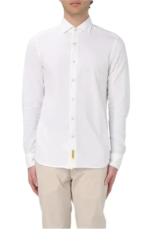 B.D.BAGGIES Hombre, Camisas, Blanco, Talla: M
