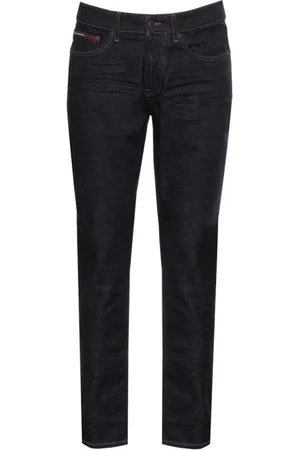 Tommy Hilfiger Hombre, Vaqueros, Negro, Talla: W32 L32