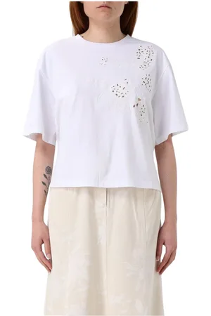 Twin-Set Mujer, Camisetas, Blanco, Talla: XS
