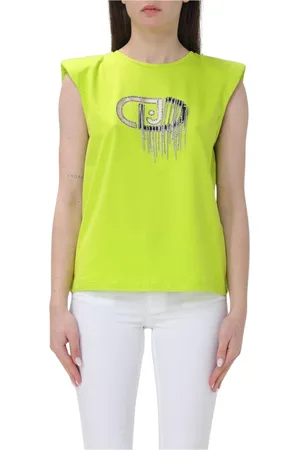 Liu Jo Mujer, Camisetas, Verde, Talla: S