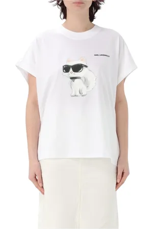 Karl Lagerfeld Mujer, Camisetas, Blanco, Talla: XS