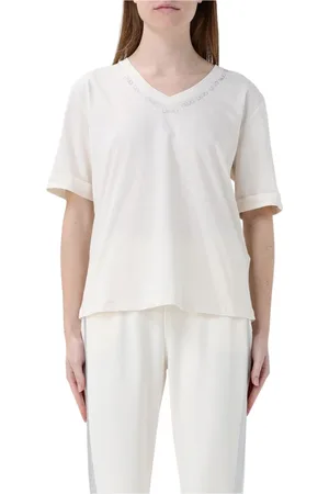 Liu Jo Mujer, Camisetas, Blanco, Talla: L
