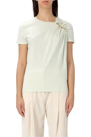 Elisabetta Franchi Mujer, Camisetas, Verde, Talla: L