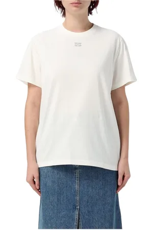 Ganni Mujer, Camisetas, Blanco, Talla: XS