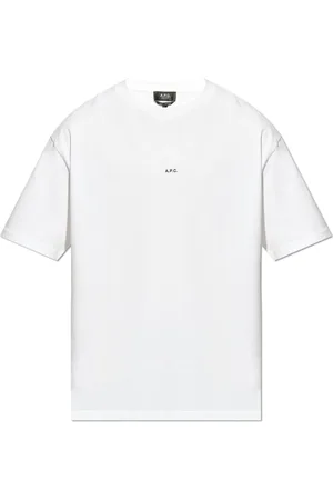A.P.C. Hombre, Camisetas, Blanco, Talla: L