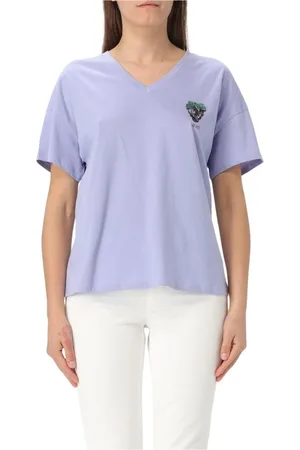 Liu Jo Mujer, Camisetas, Púrpura, Talla: L