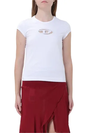 Diesel Mujer, Camisetas, Blanco, Talla: L