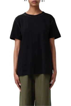 Fabiana Filippi Mujer, Camisetas, Negro, Talla: L