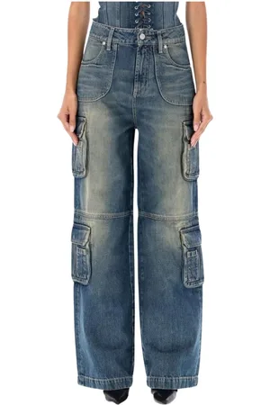 MISBHV Mujer, Vaqueros, Azul, Talla: W27