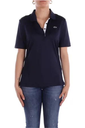 Lacoste Mujer, Camisetas, Azul, Talla: 2XS