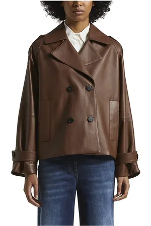 PESERICO SIGN Mujer, Chaquetas, Marrón, Talla: XS