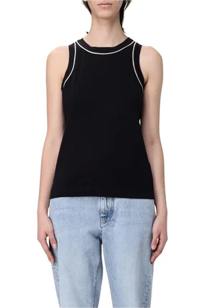 Brunello Cucinelli Mujer, Camisetas, Negro, Talla: S