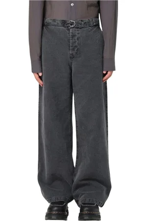 OUR LEGACY Hombre, Pantalones, Negro, Talla: M