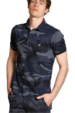 Masons Hombre, Camisetas, Azul, Talla: S