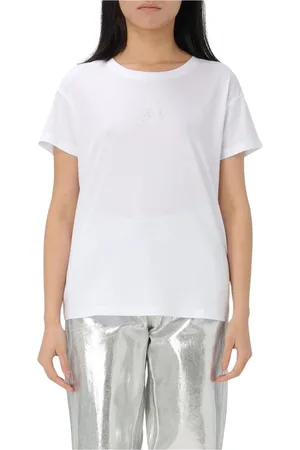 Armani Exchange Mujer, Camisetas, Blanco, Talla: L